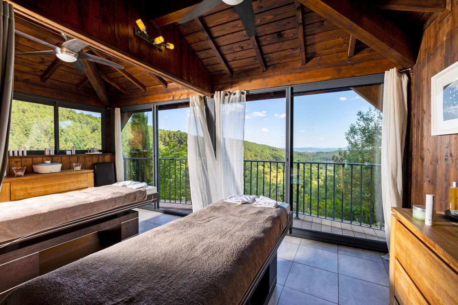 Domaine de Chalvêches, the spa