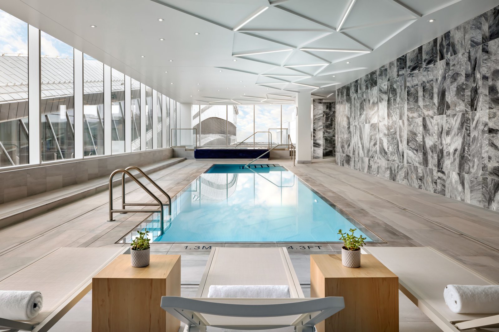 JW Marriott Edmonton ICE District, the pool