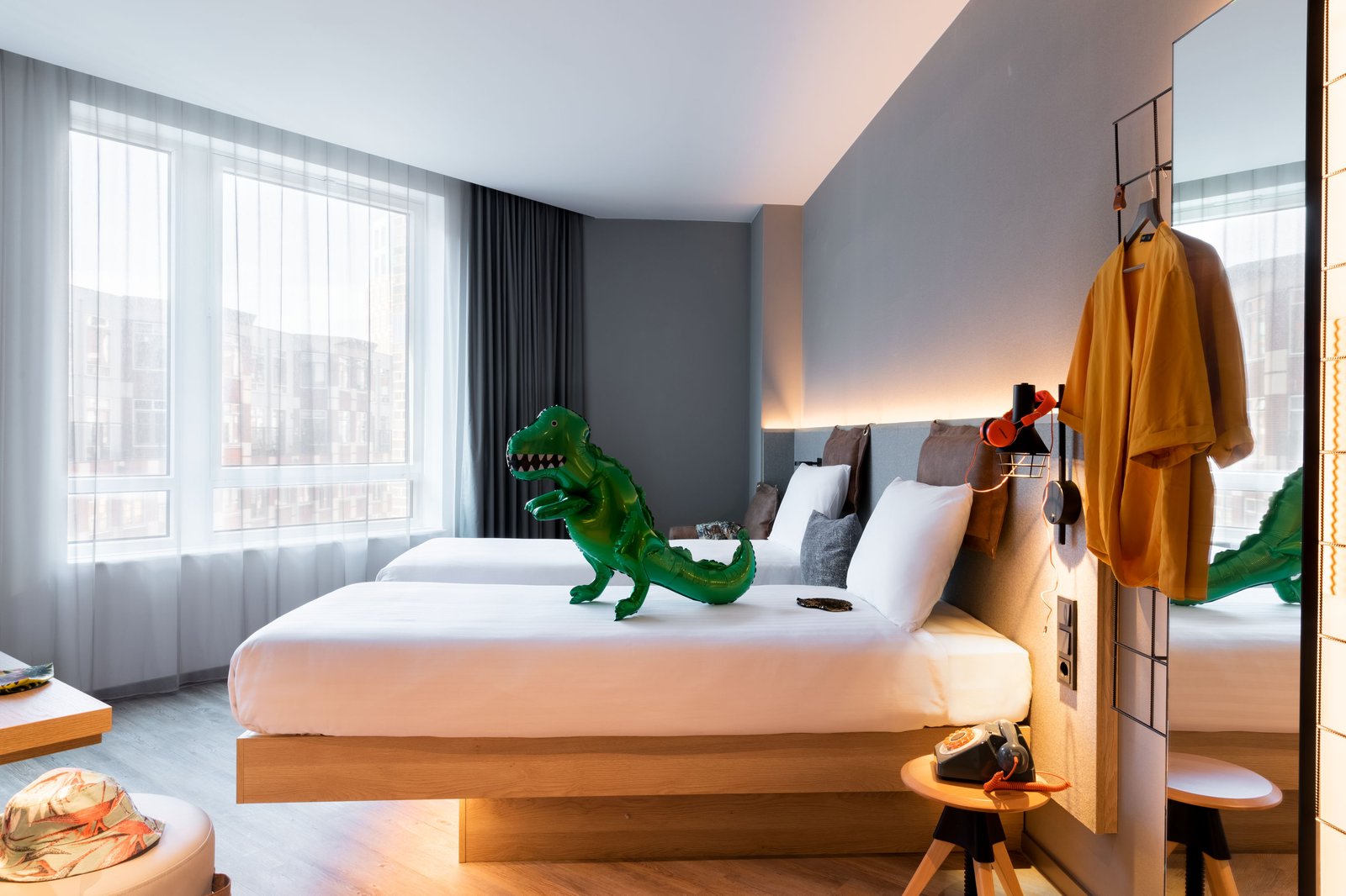 Moxy The Hague, rooms