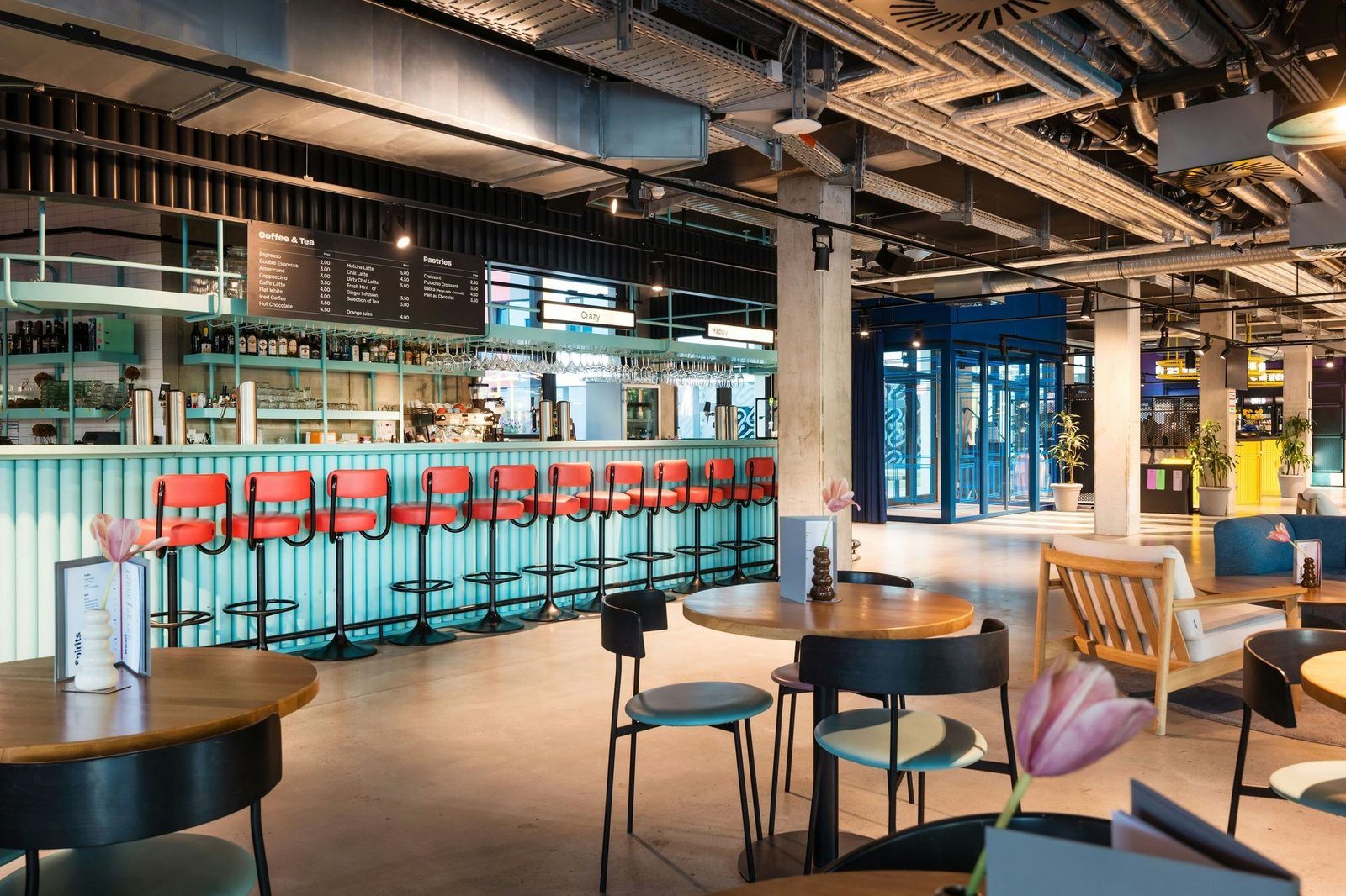 The Social Hub Berlin, the social hub restaurant and bar