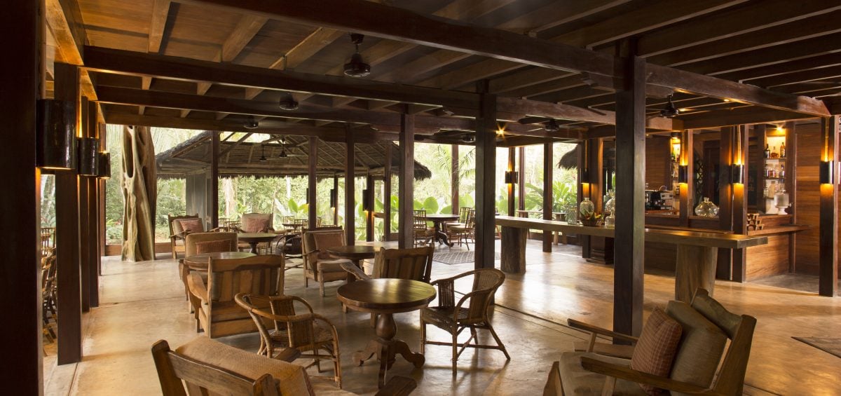 Inkaterra Hacienda Concepcion, at the table