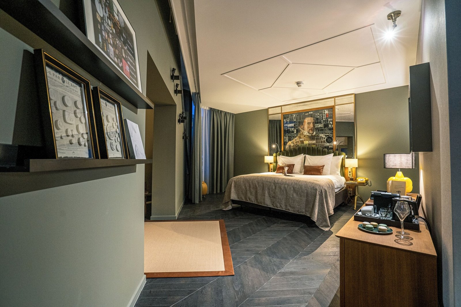 The Collector Hotel, rooms