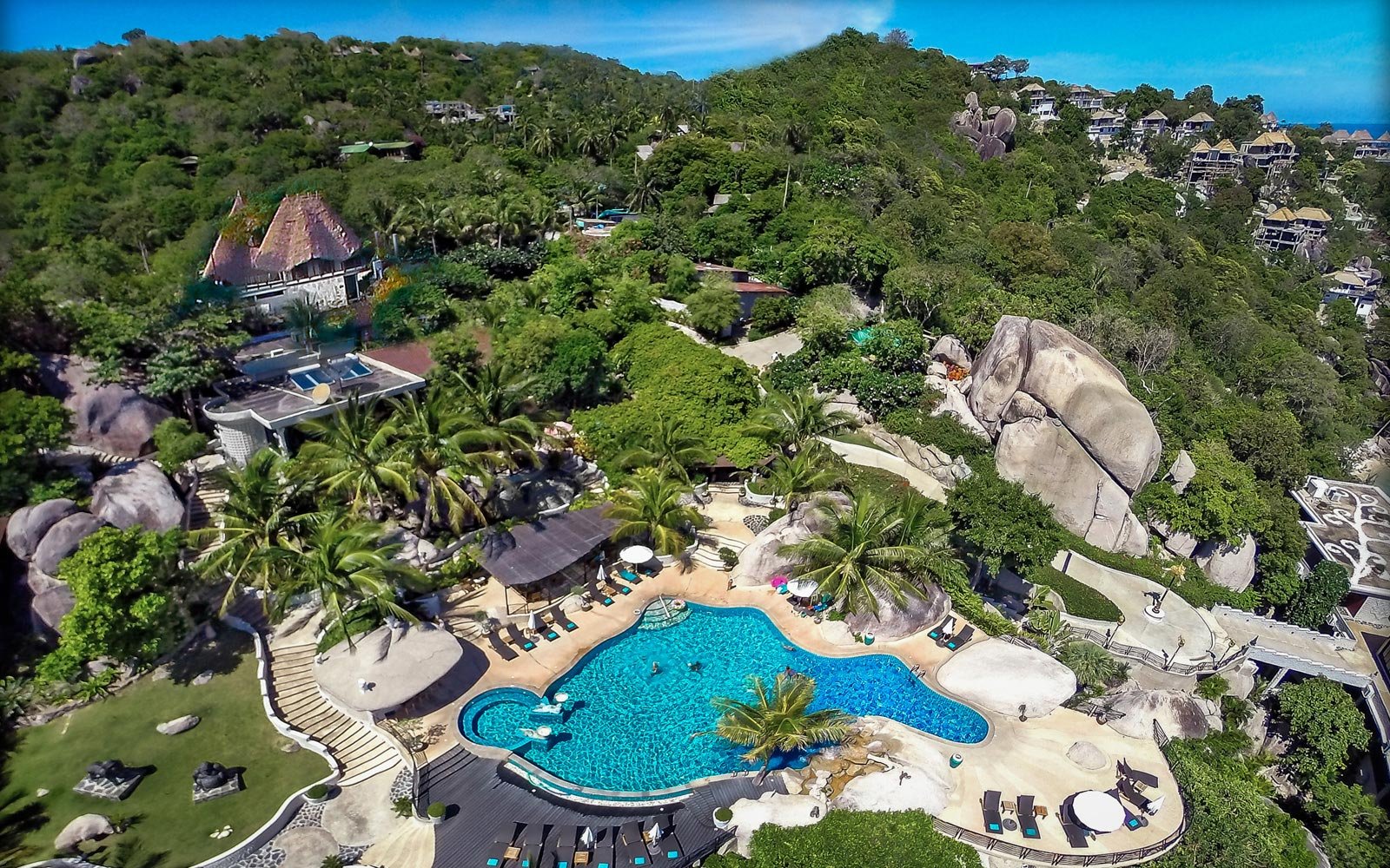 Jamahkiri Dive Resort & Spa, the pool