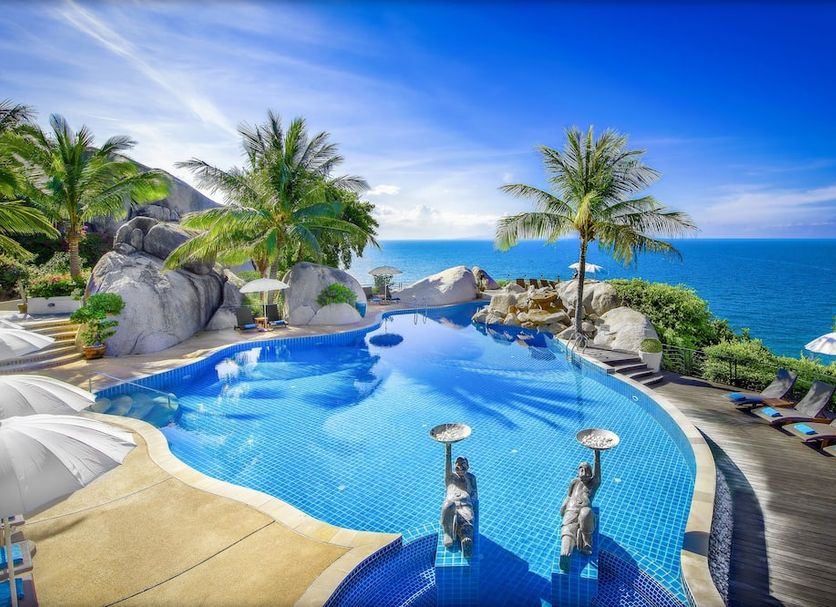 Jamahkiri Dive Resort & Spa, the pool