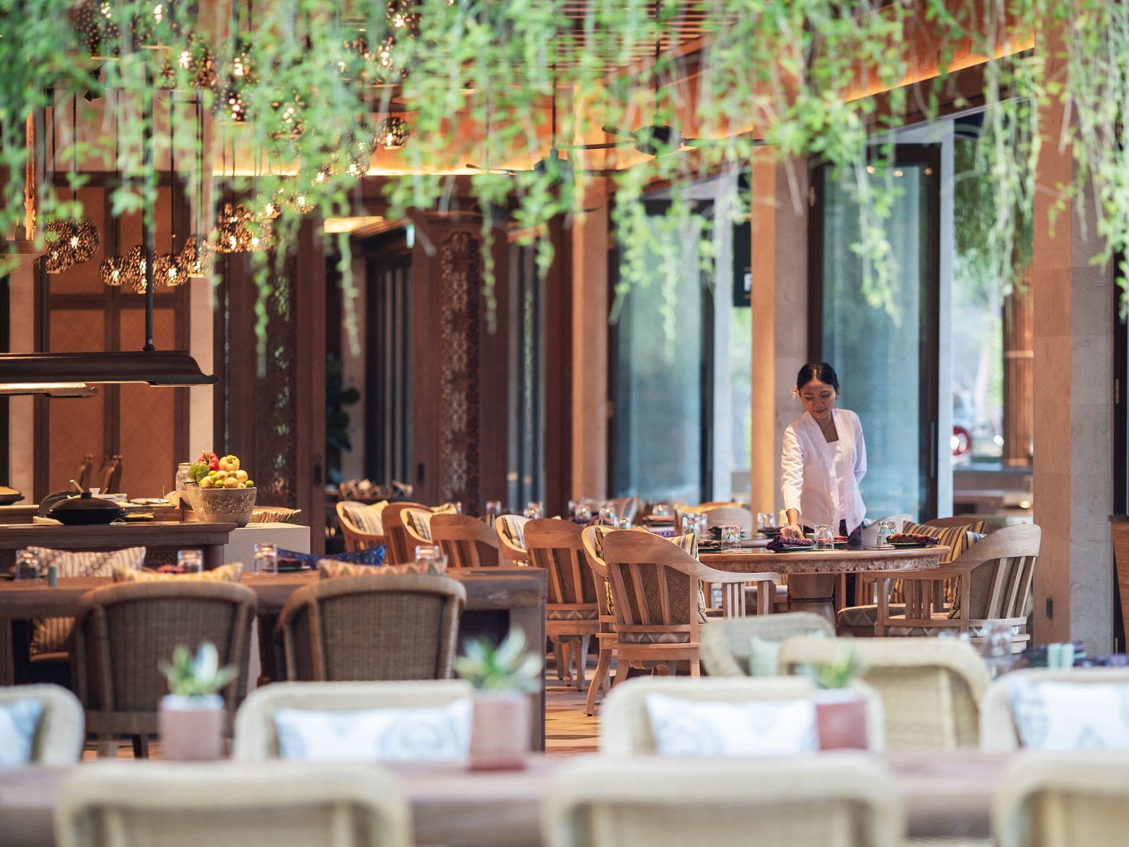 Andaz Bali, by Hyatt, at the table