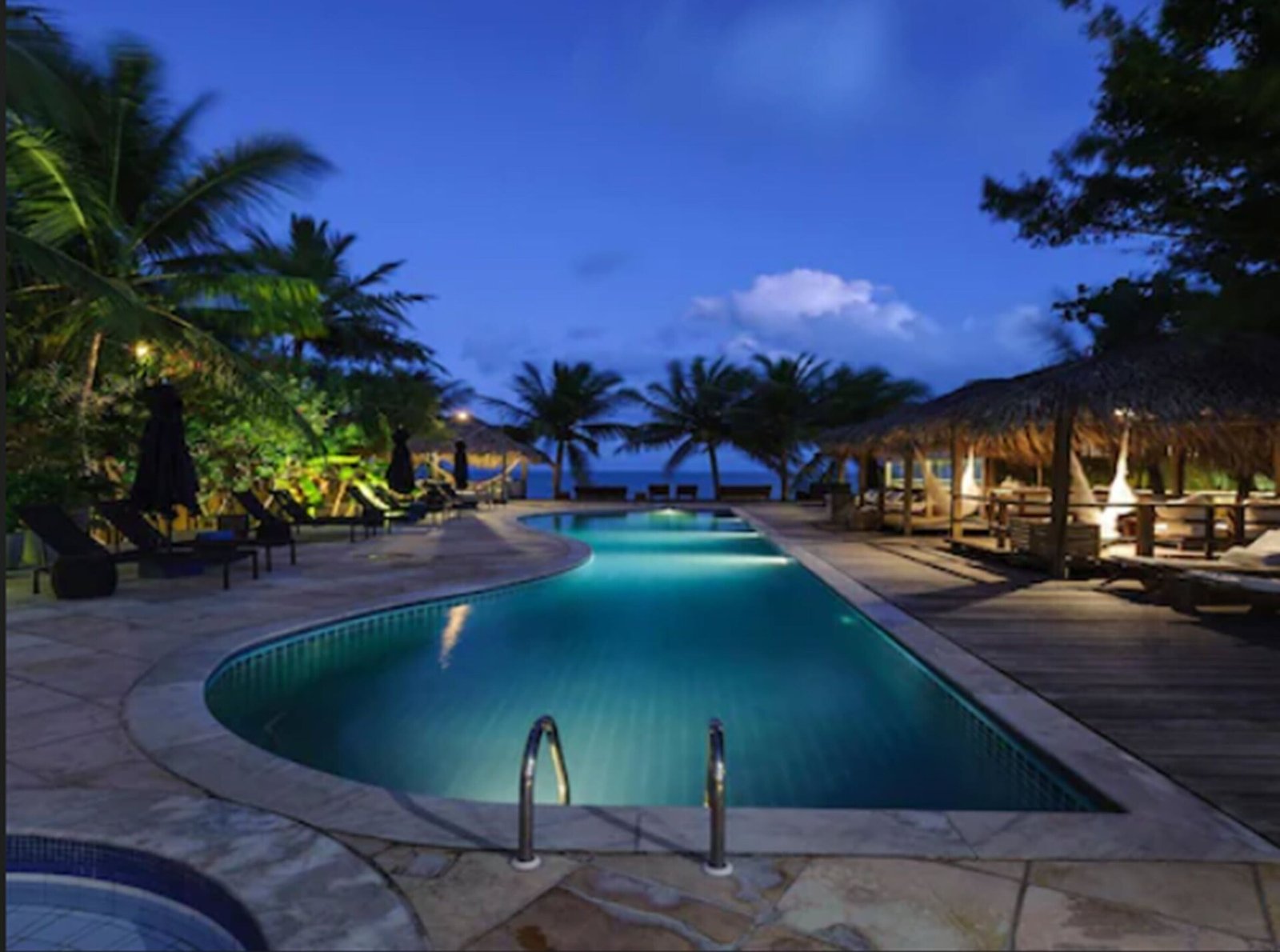 Pousada do Toque, the pool
