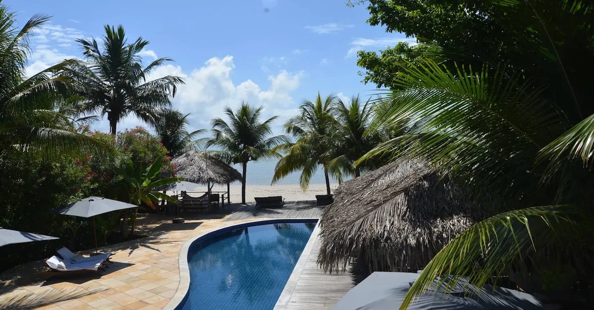 Pousada do Toque, the pool