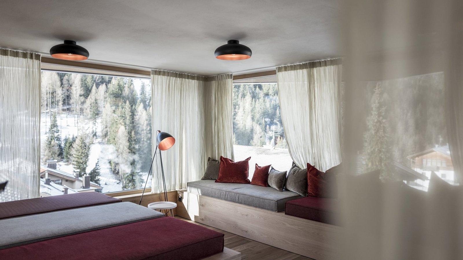 Hotel Tofana, gym and relaxation room