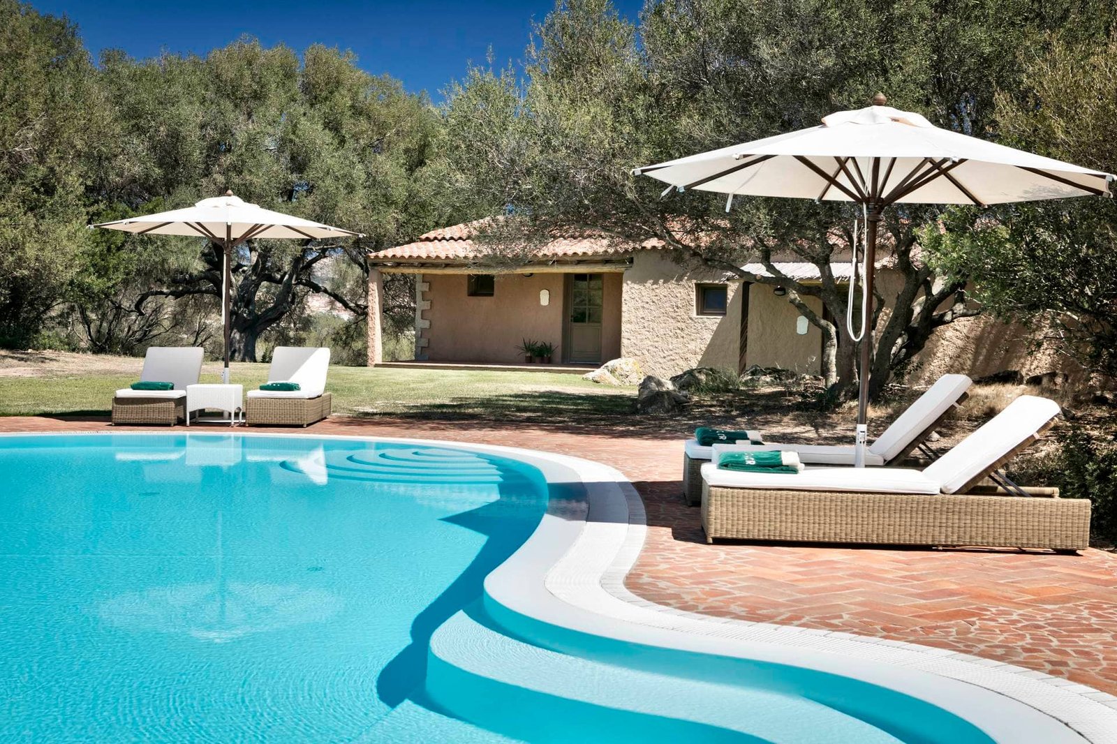 Stazzo Lu Ciaccaru, the pool