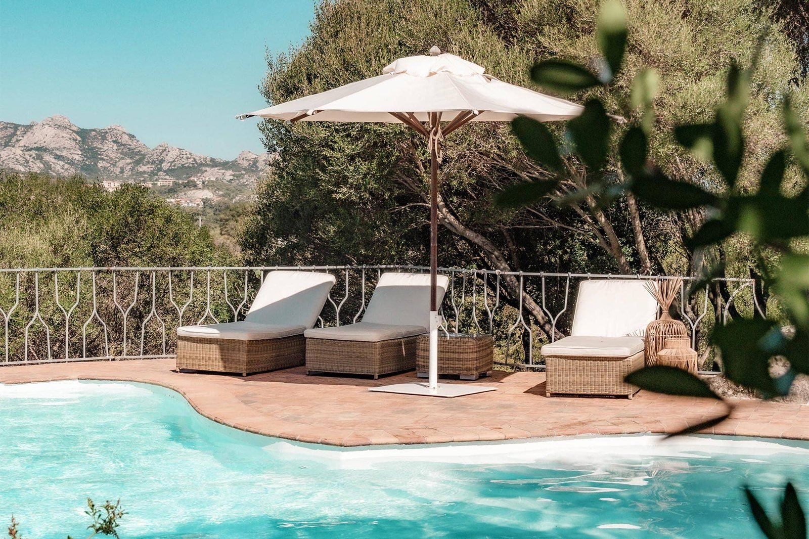 Stazzo Lu Ciaccaru, the pool