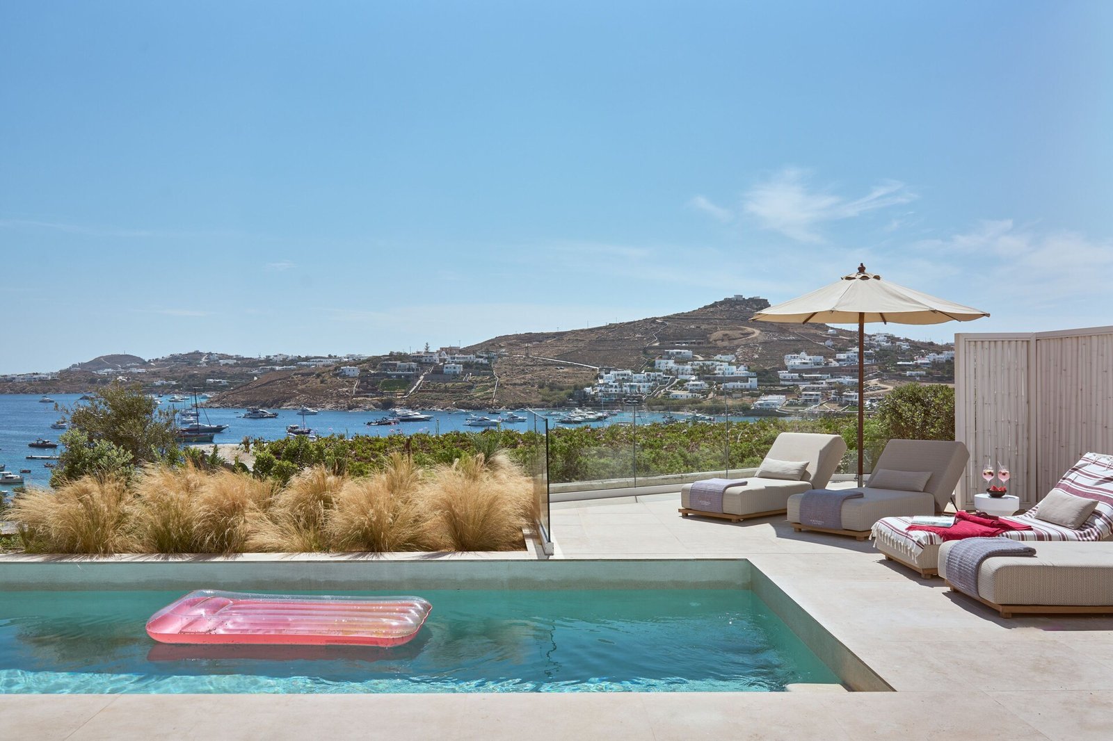 Once in Mykonos, Designed For Adults, the pool