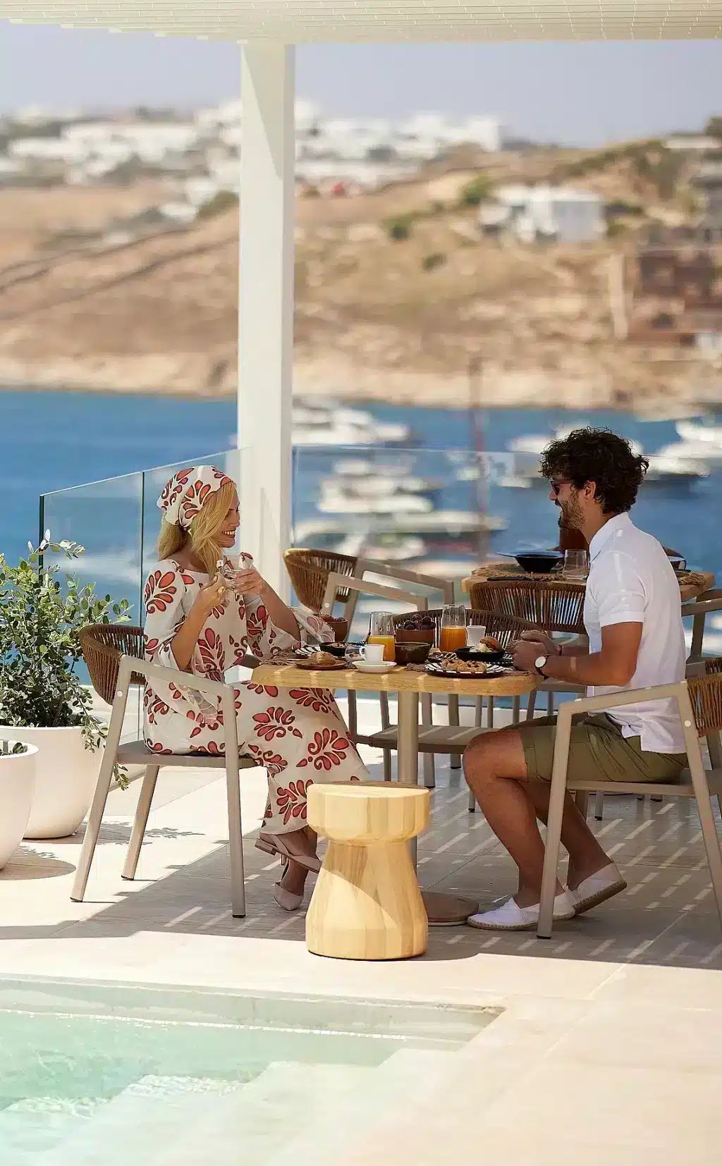 Once in Mykonos, Designed For Adults, infinity restaurant