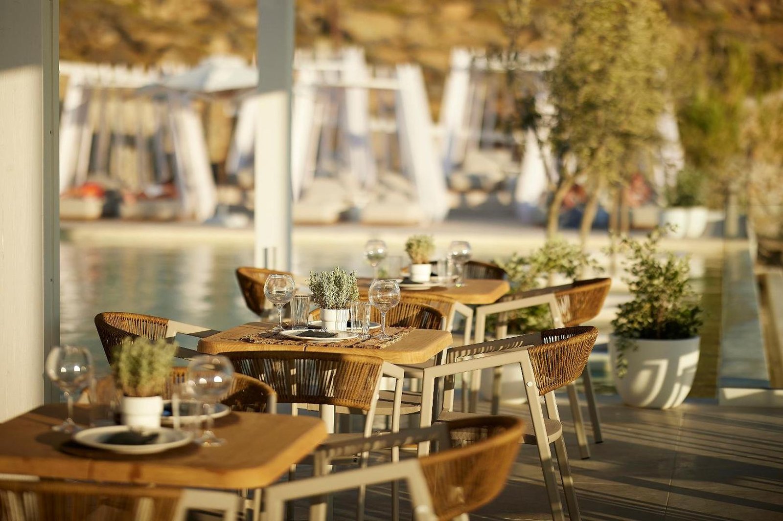 Once in Mykonos, Designed For Adults, infinity restaurant