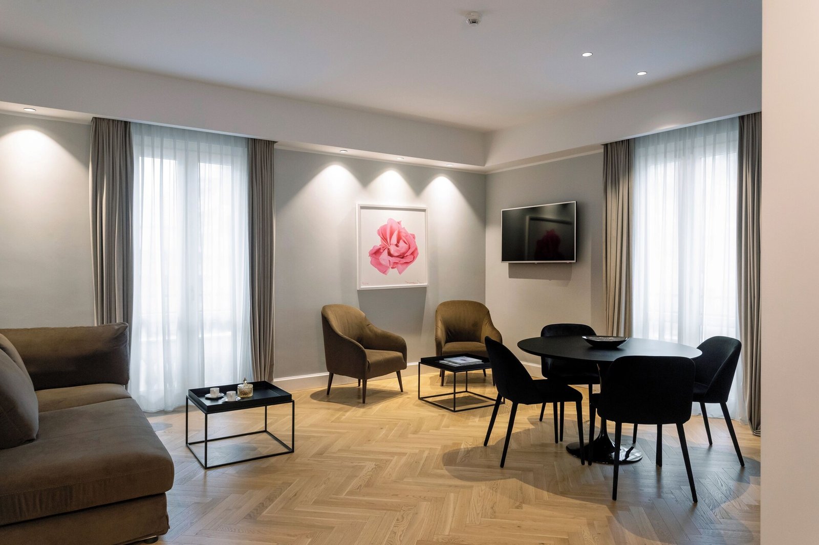Grand Hotel et Des Palmes, rooms