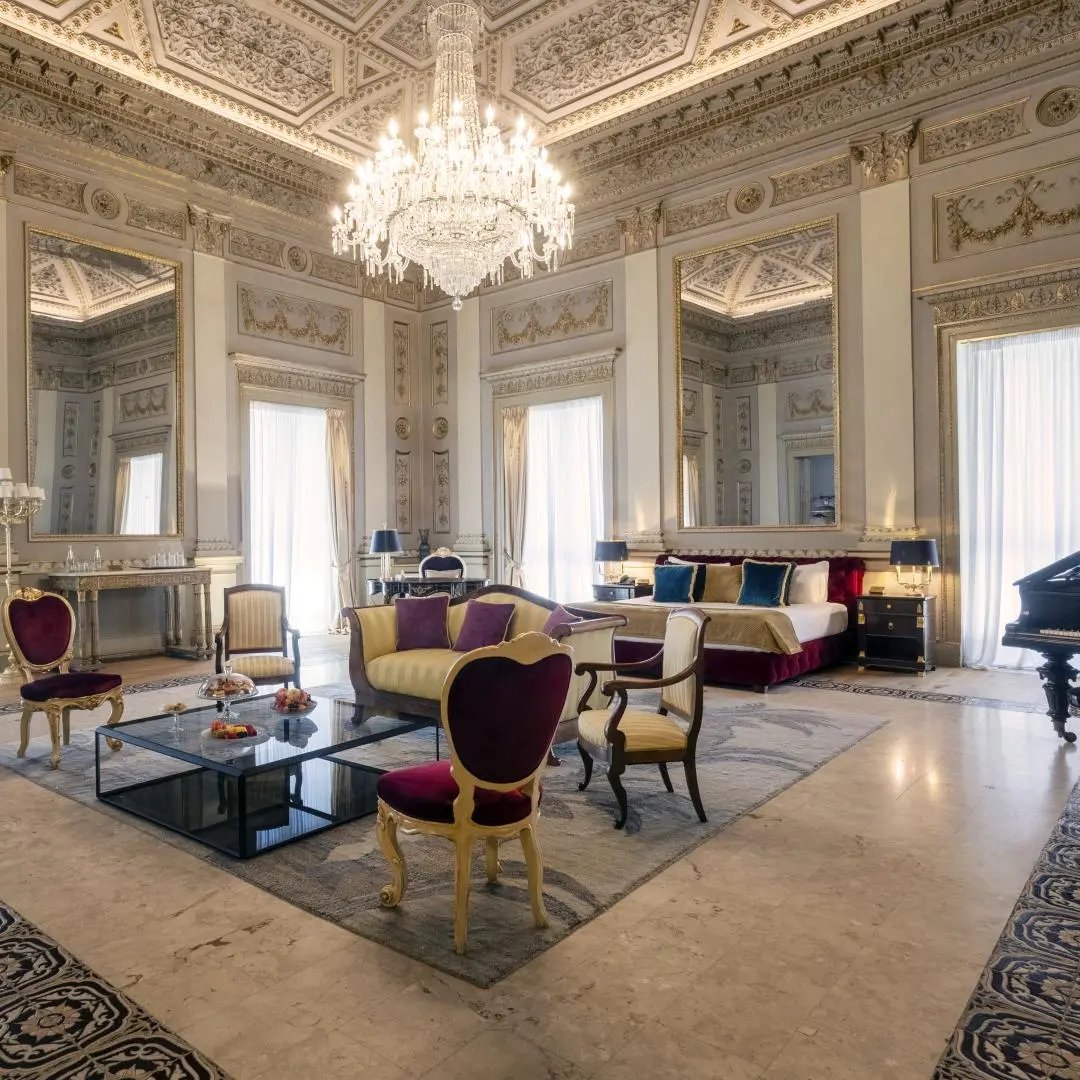 Grand Hotel et Des Palmes, rooms