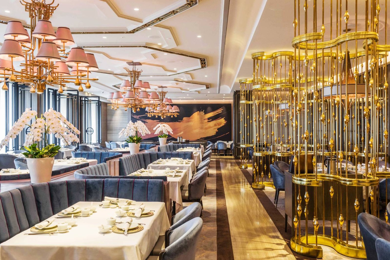 Fairmont Jakarta, at the table