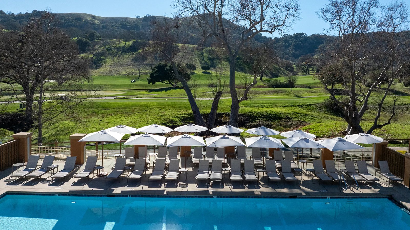 Cordevalle, the pool