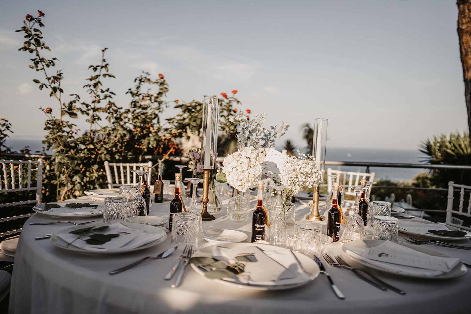 Villa Livia, at the table