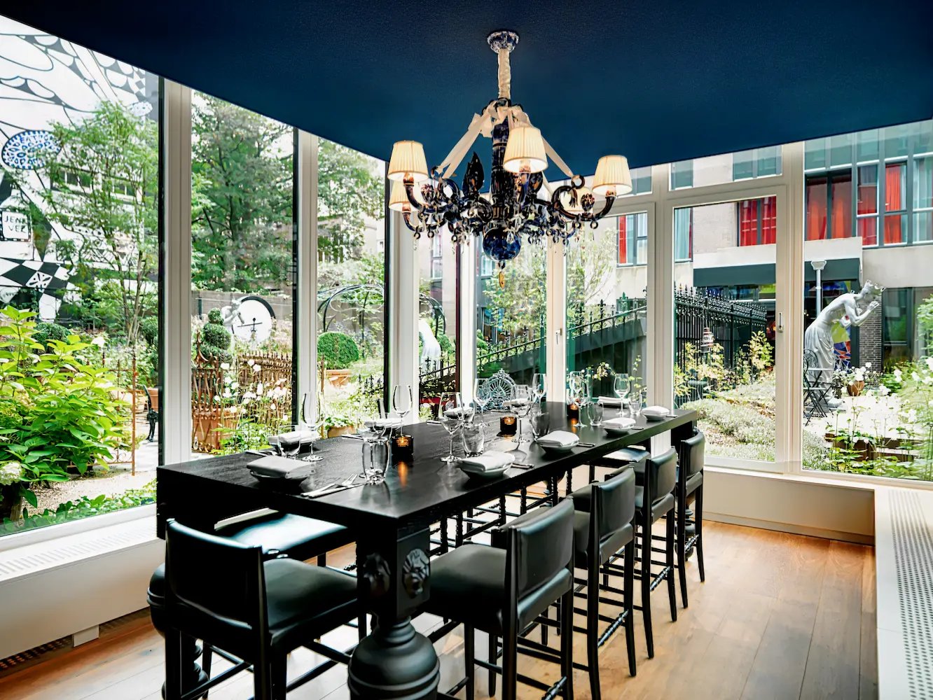 Andaz Amsterdam Prinsengracht, at the table