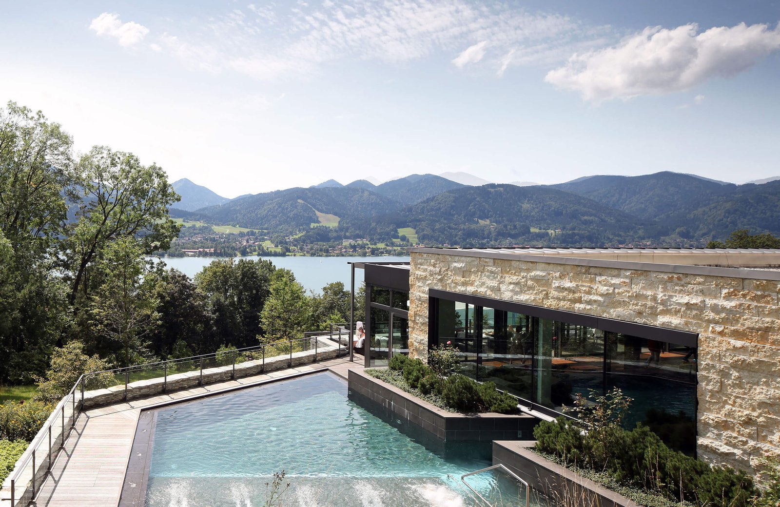 Das Tegernsee, the pool