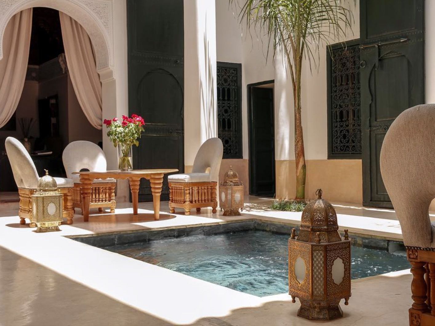Dar Assiya, the pool