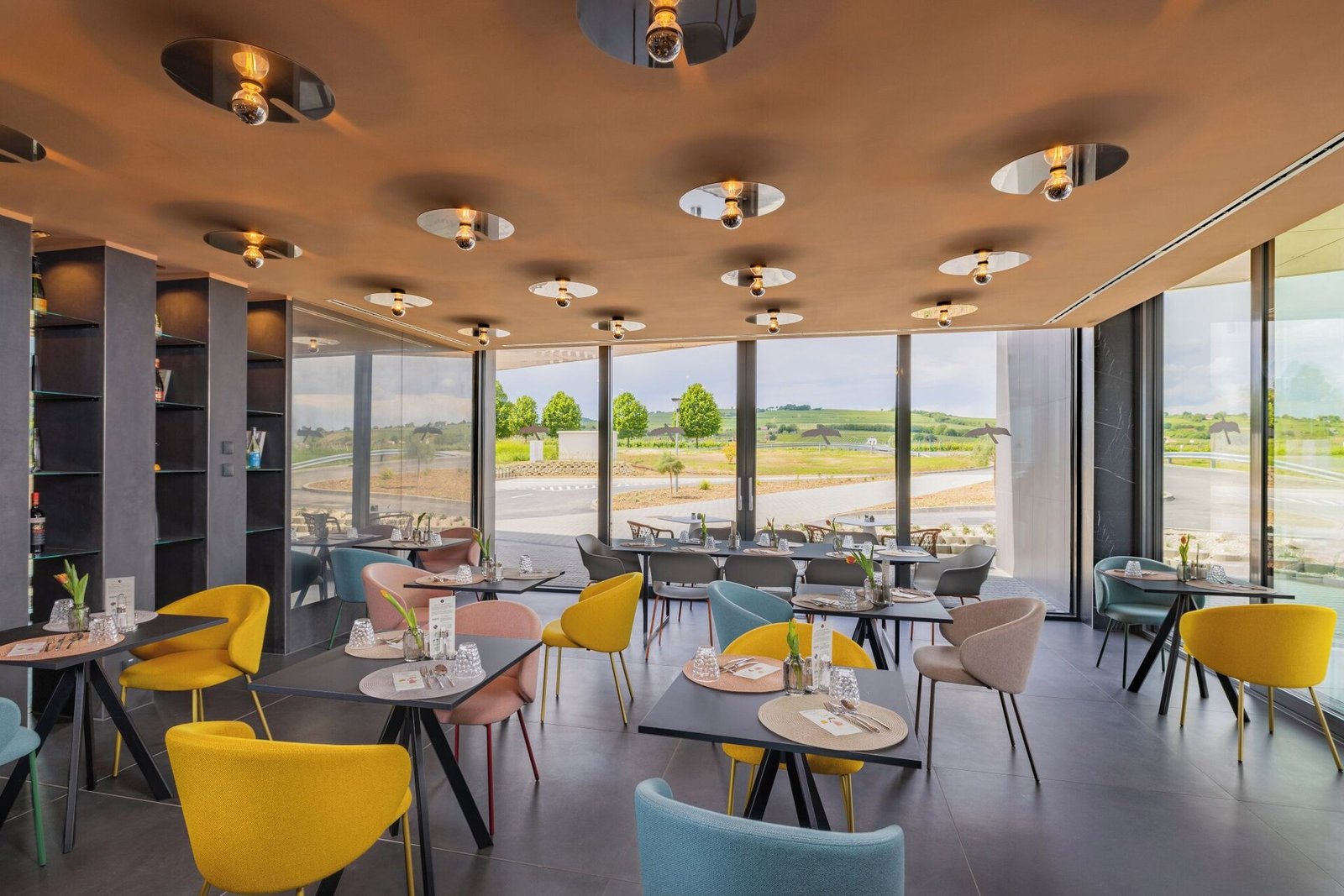 Viale Boutique Hotel Villány, at the table