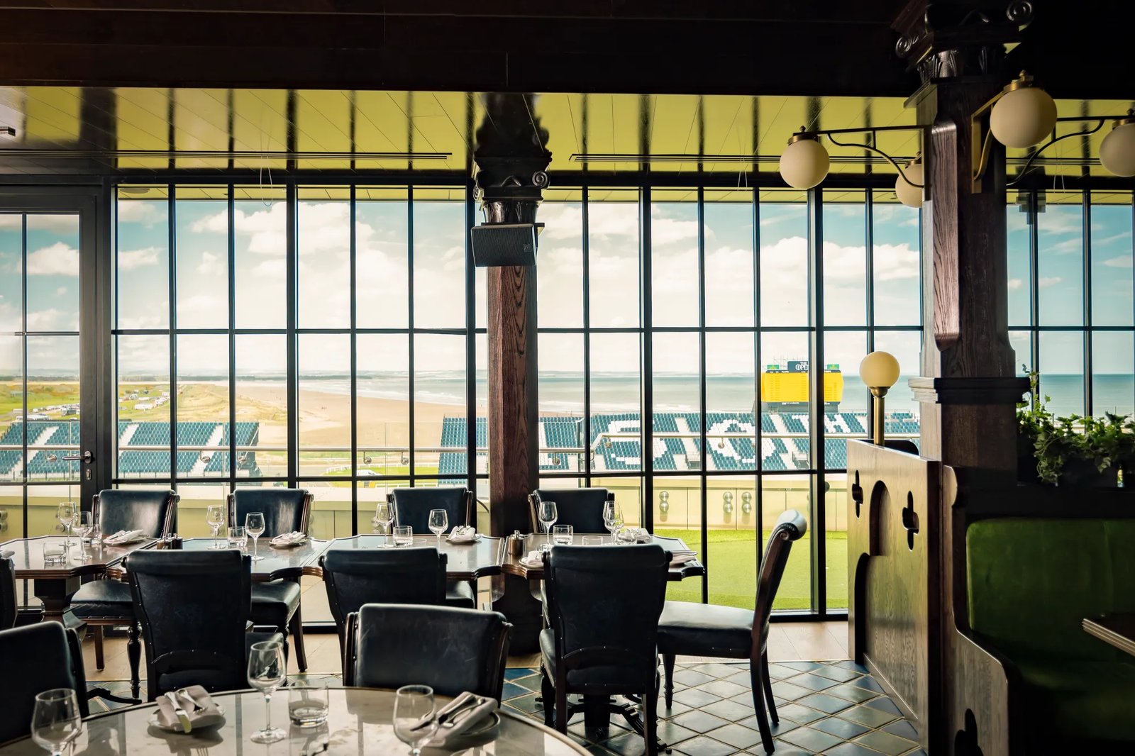 Marine & Lawn Rusacks, at the table