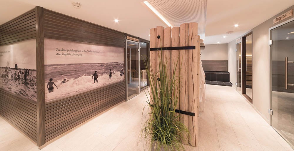 Hotel Zweite Heimat, the spa