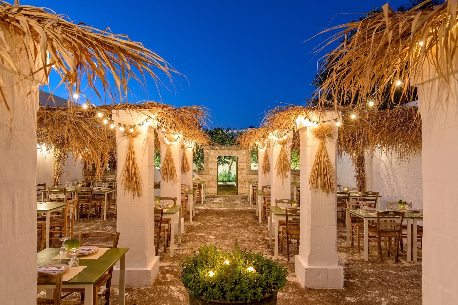 Masseria Narducci, at the table
