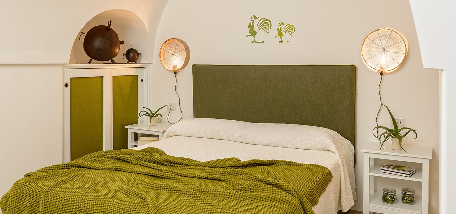Masseria Narducci, rooms