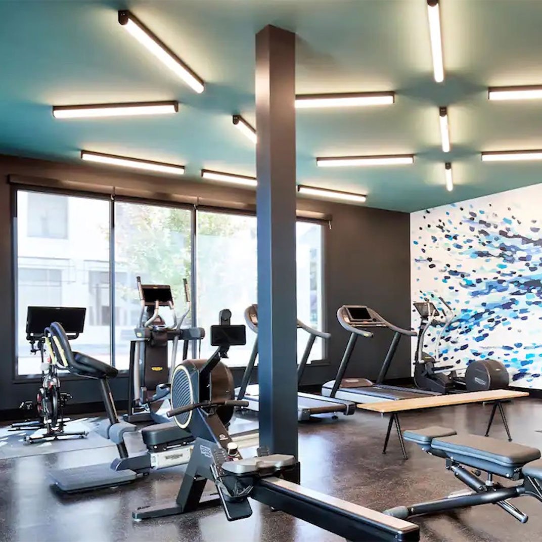 El Capitan Hotel, the gym