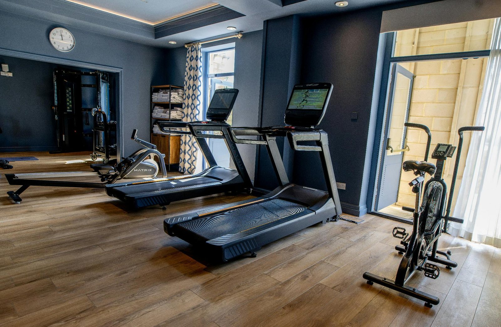 The Retreat Hotel, Elcot Park, the gym and outdoor studio