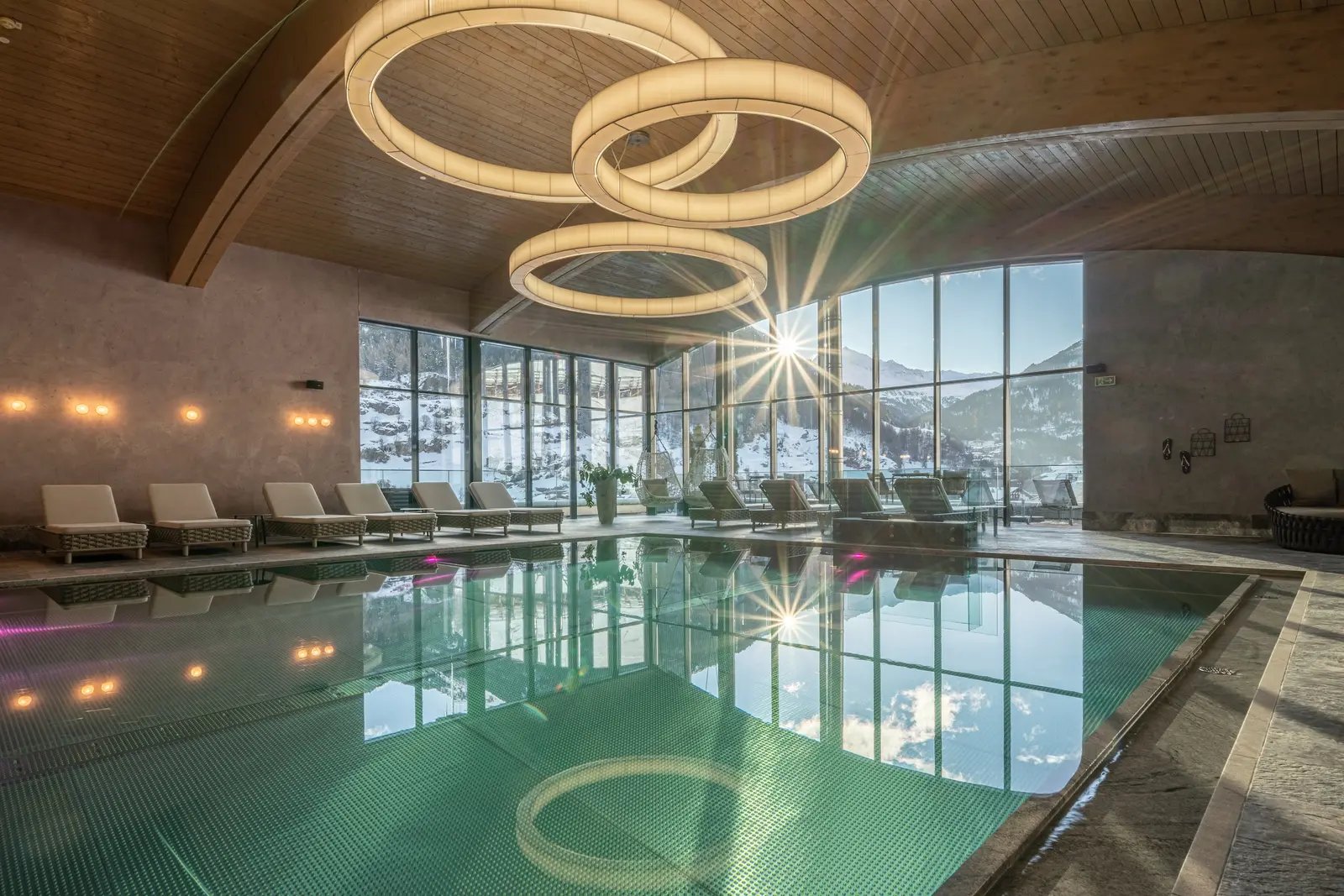 Bergland Sölden Design- und Wellnesshotel, the pool