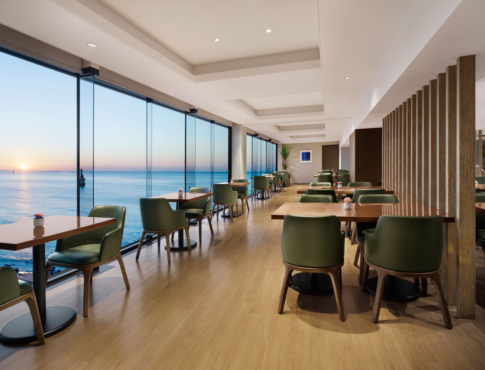 The Westin Josun Busan, at the table