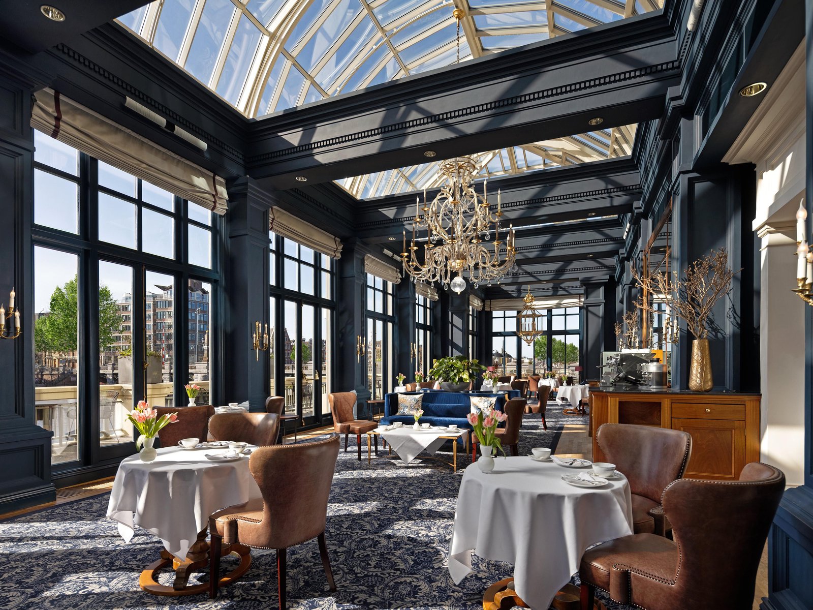 InterContinental Amstel Amsterdam, at the table