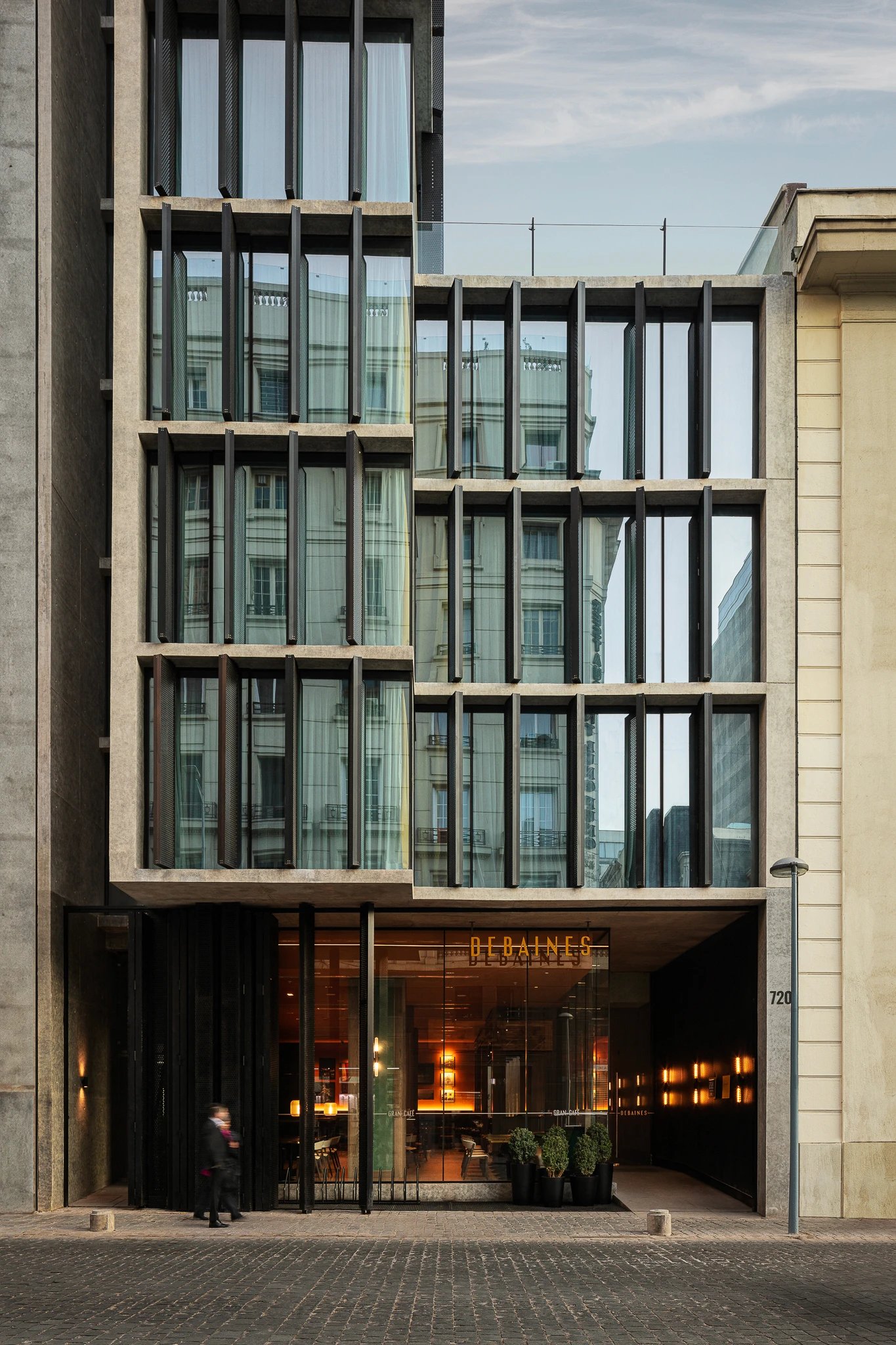 Debaines Hotel Santiago, how it began