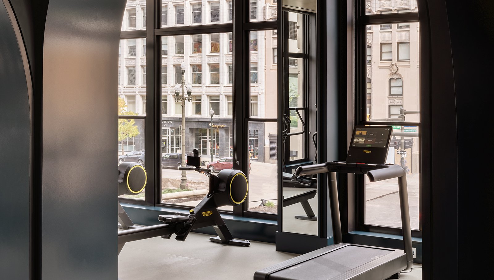 Roost Detroit, the gym
