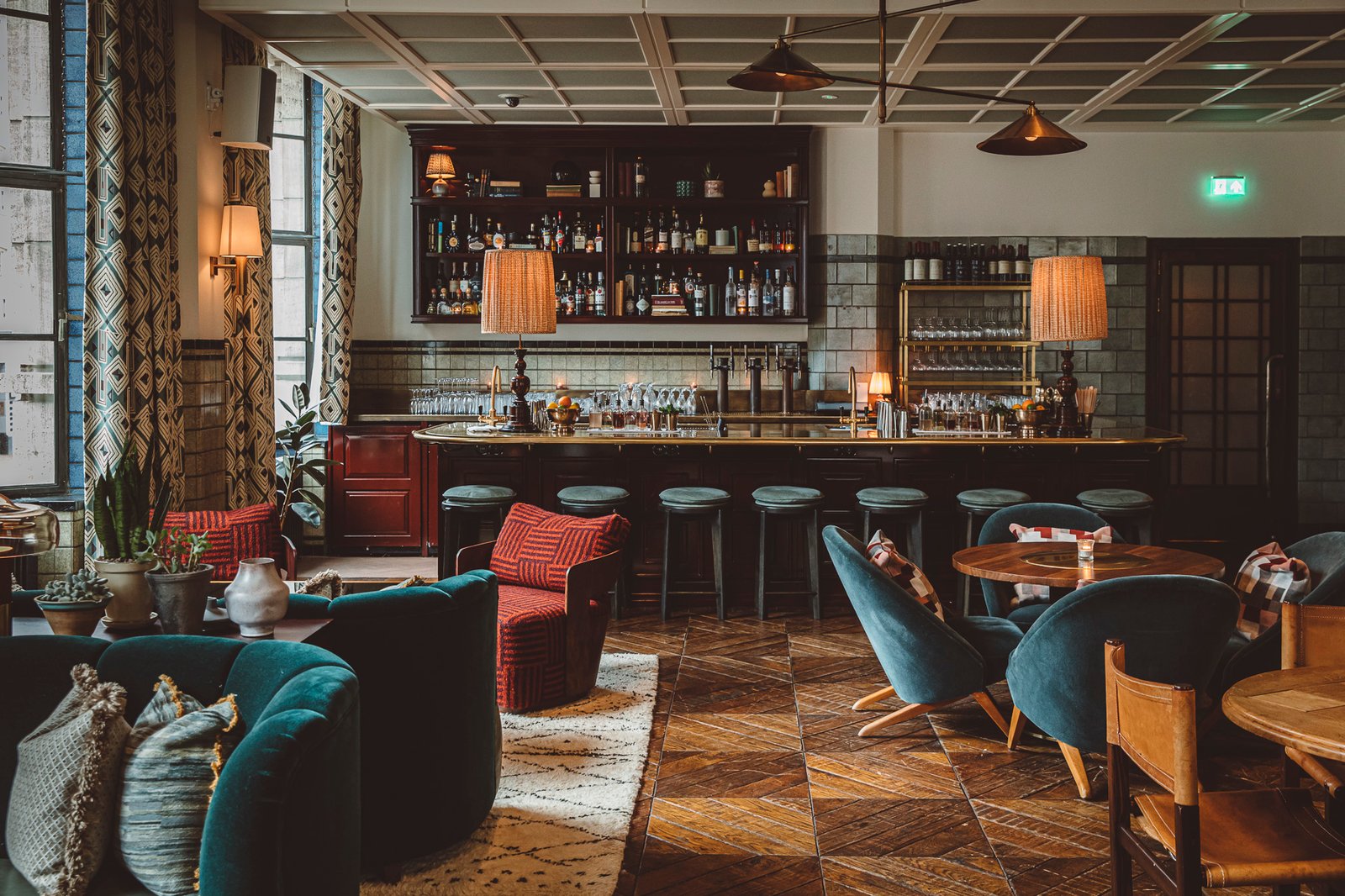 Soho House Amsterdam, at the table