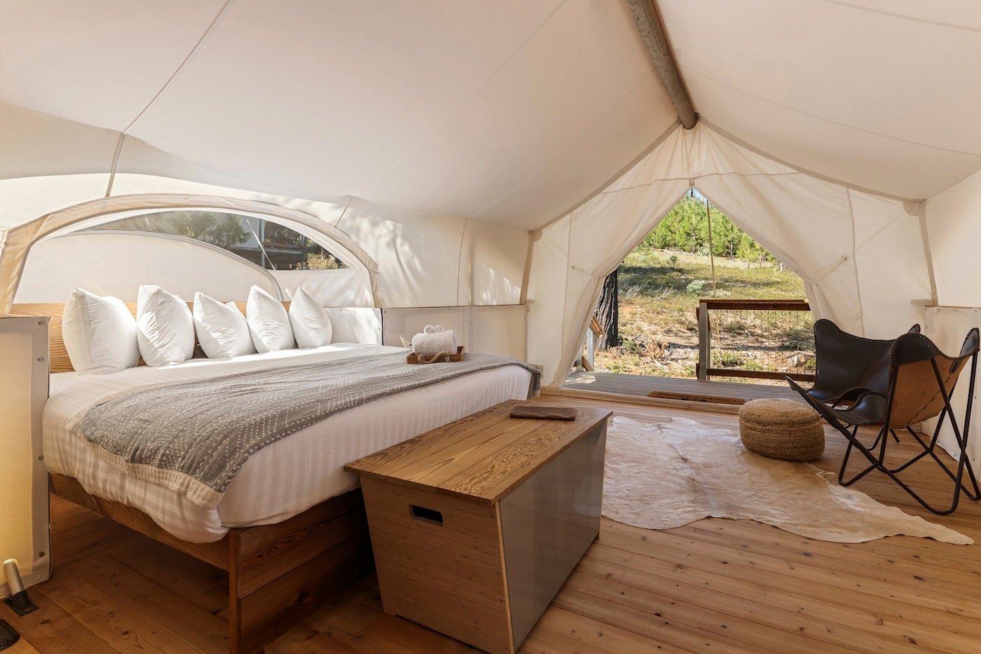 Under Canvas Yosemite, rooms