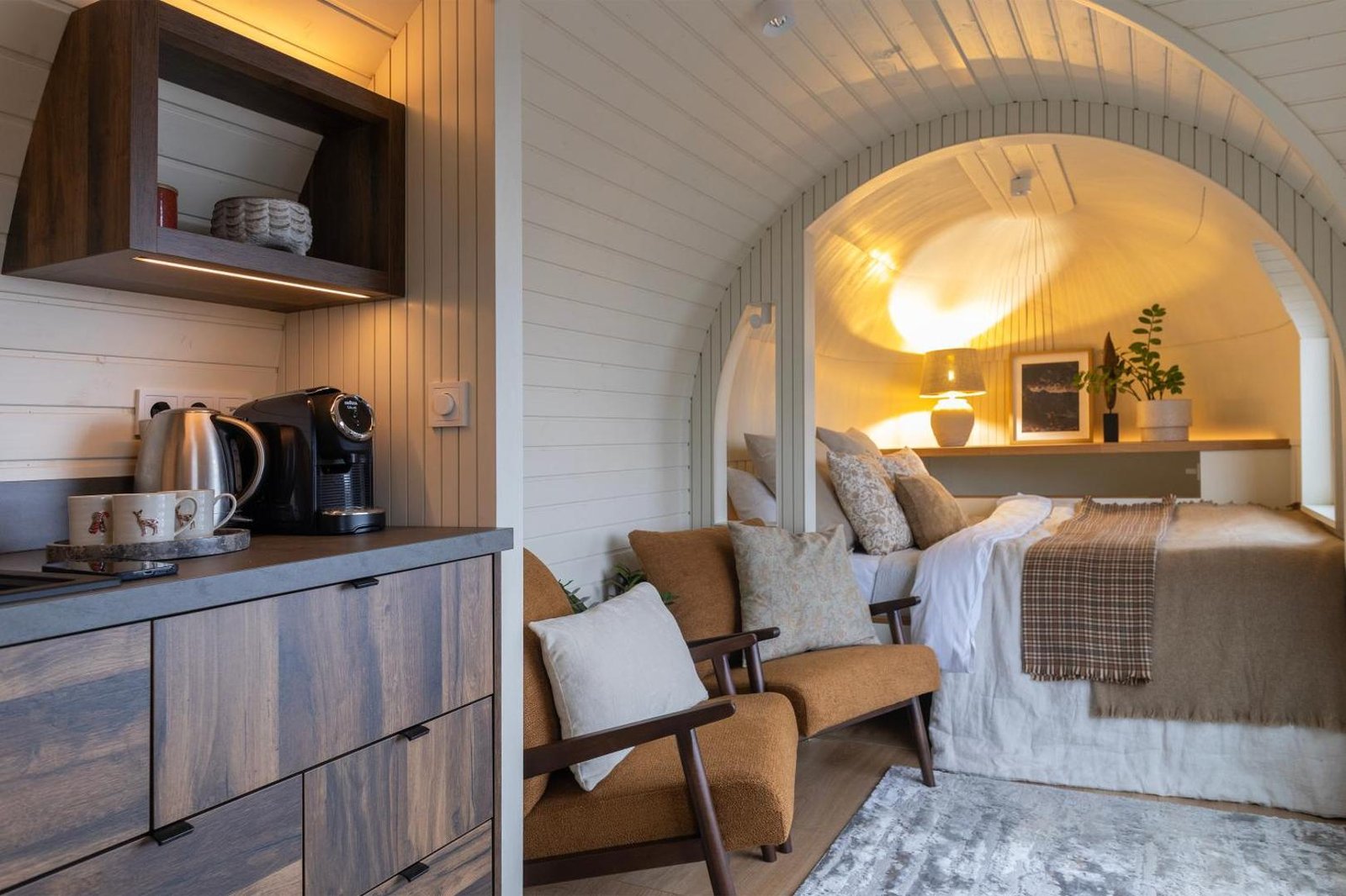 Iglupark, rooms