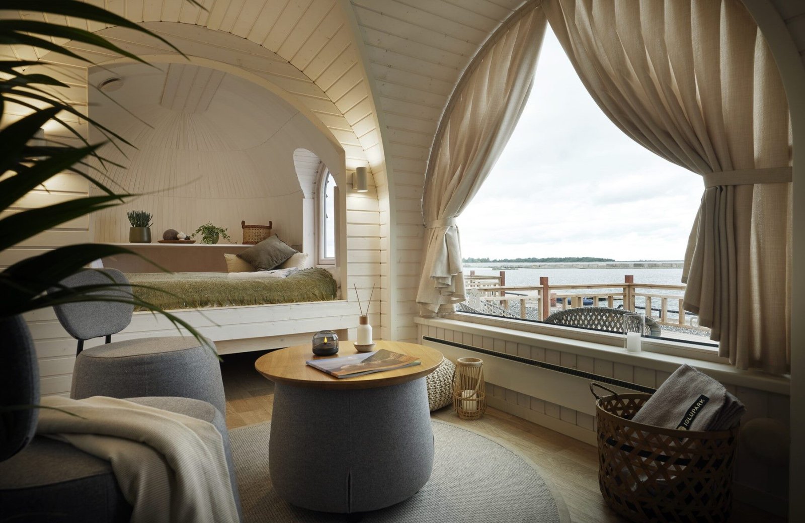 Iglupark, rooms