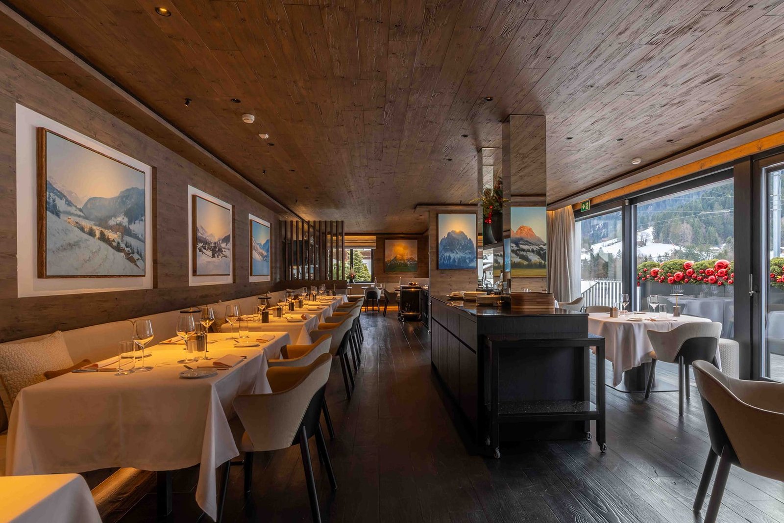Hôtel Restaurant Valrose, at the table