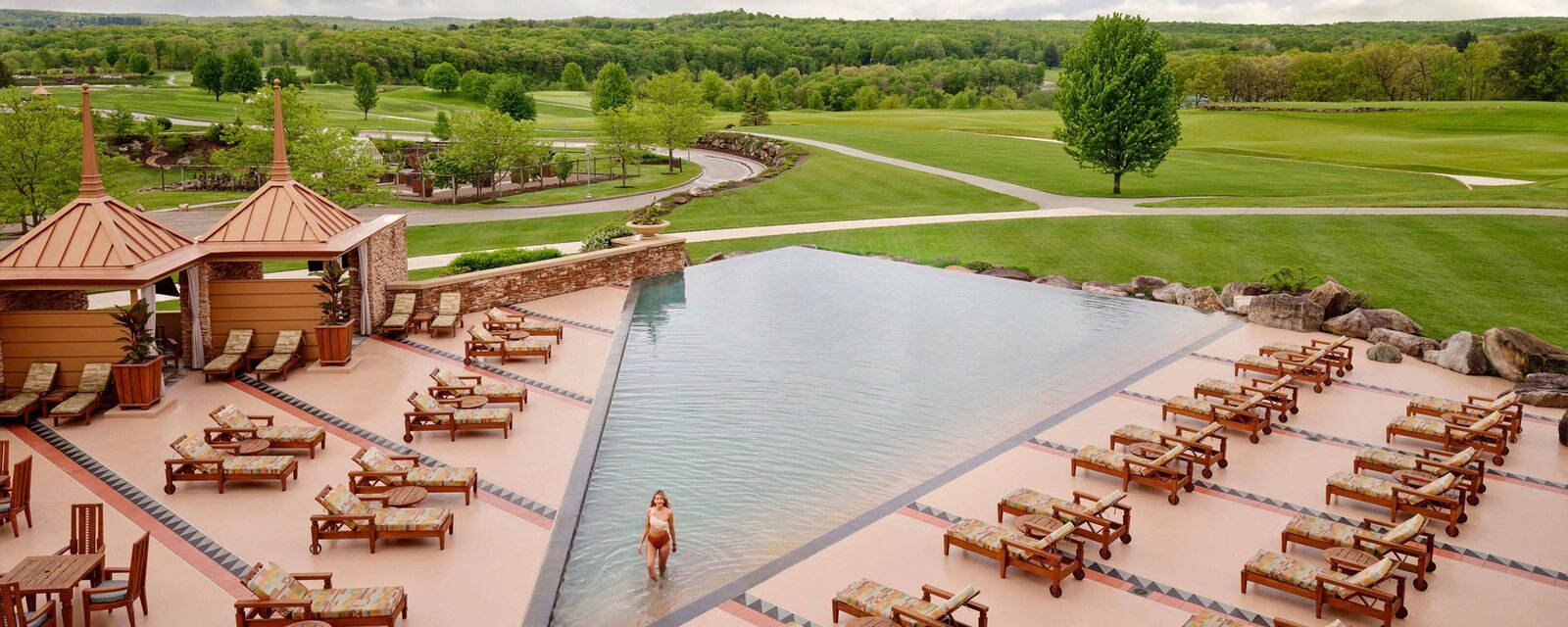 Nemacolin Resort, the pool