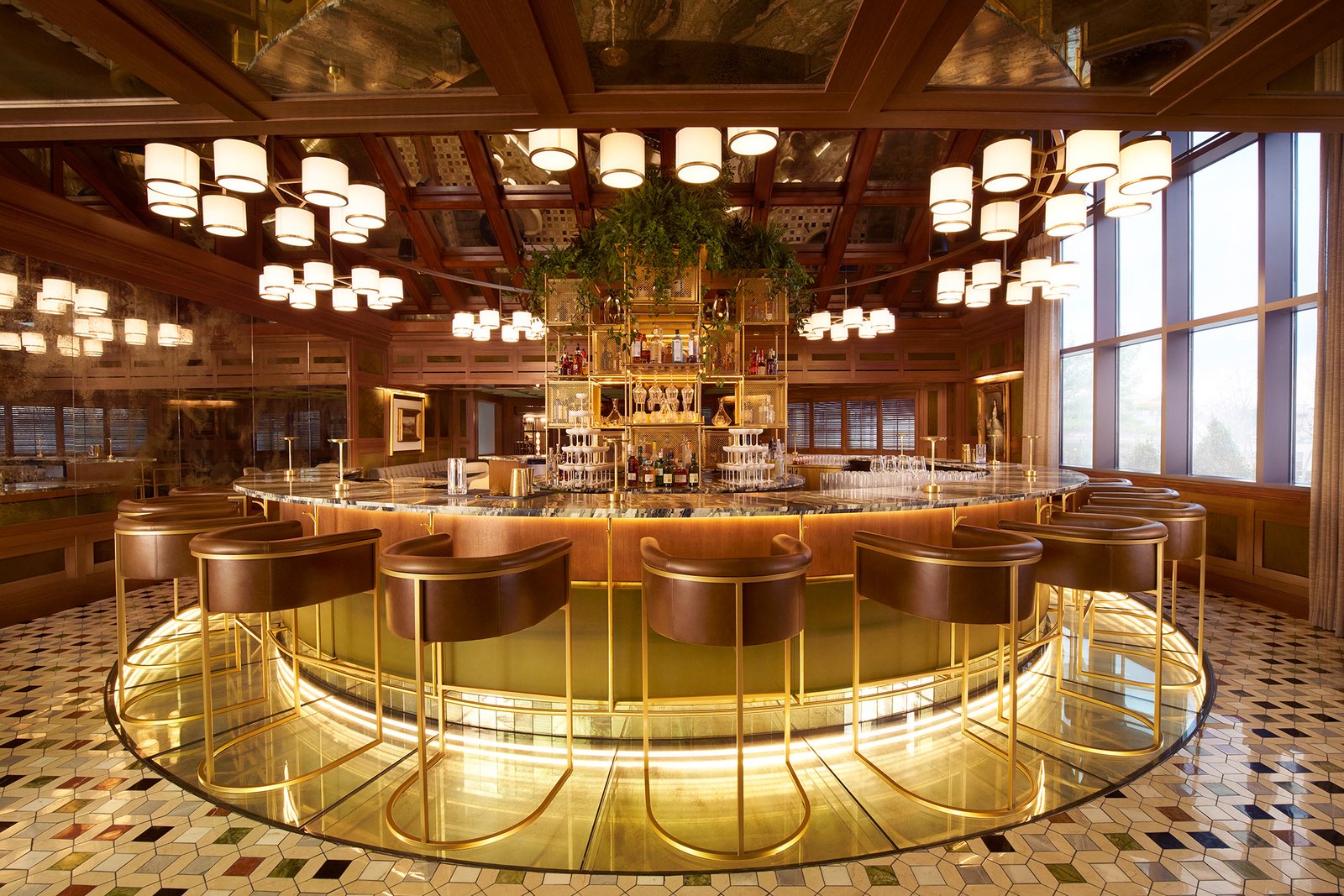 Nemacolin Resort, at the table