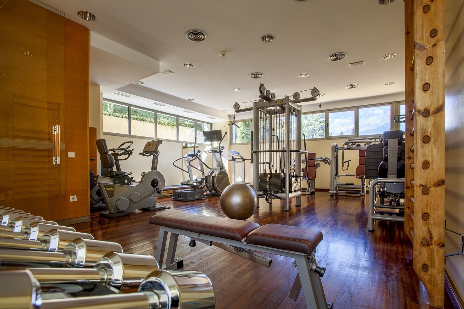 Castell de Ciutat, the spa and gym