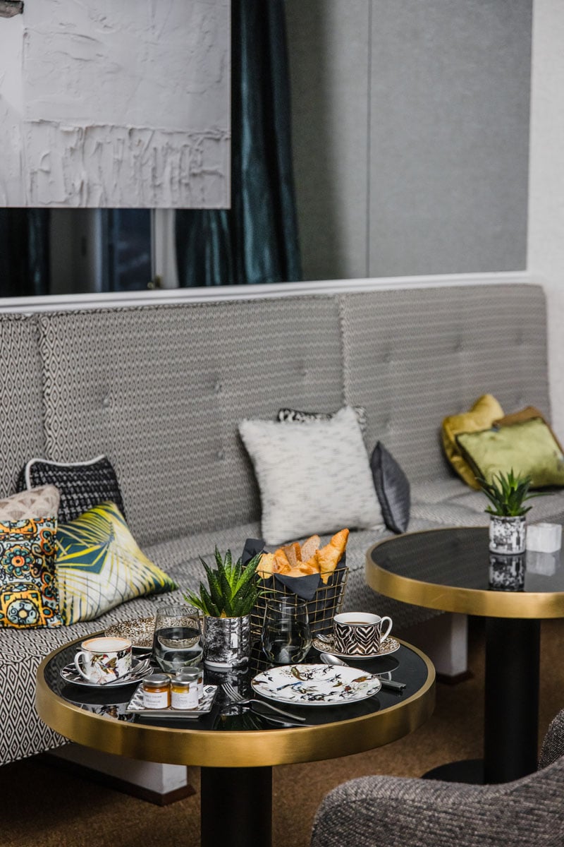 4F Boutique Hotel Florence, at the table