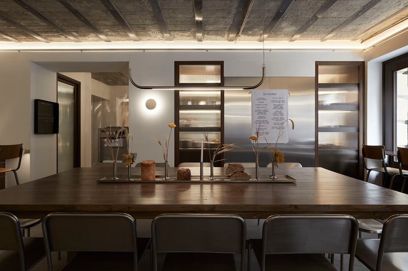 ERGON Bakehouse Athens, at the table