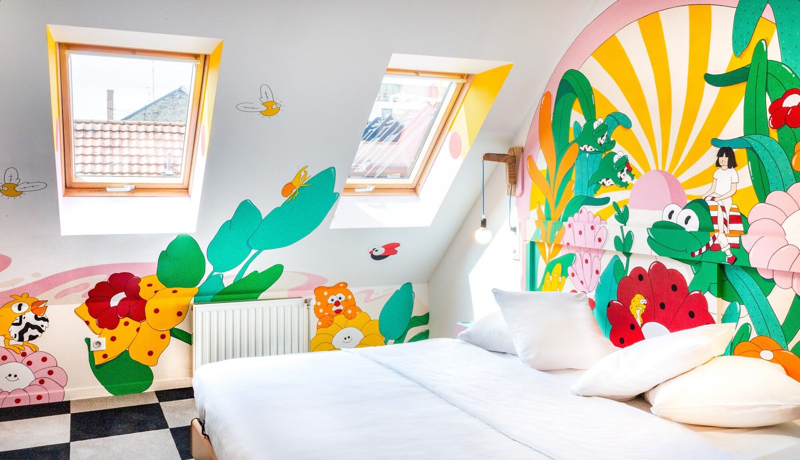 Graffalgar, rooms