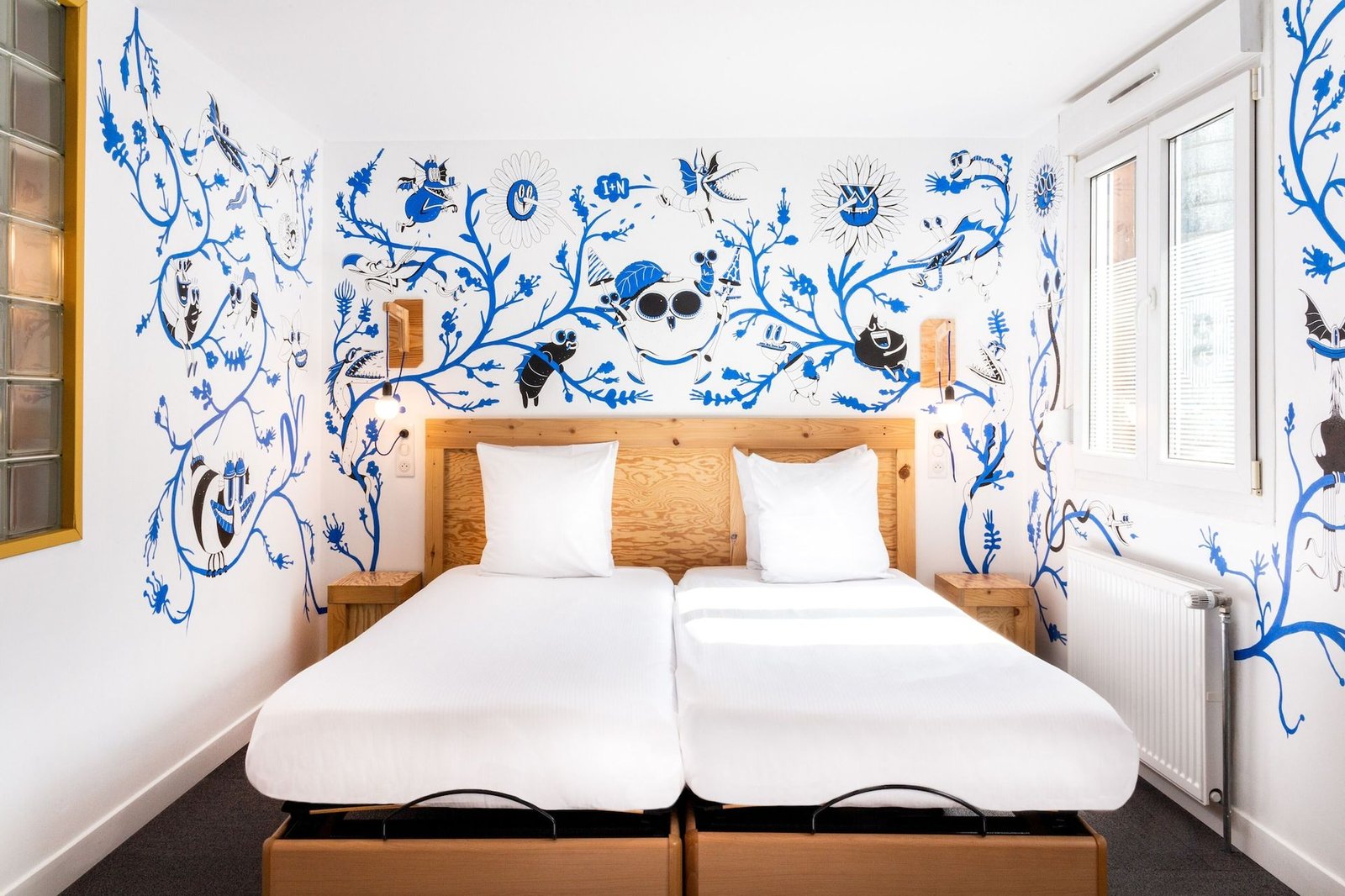 Graffalgar, rooms