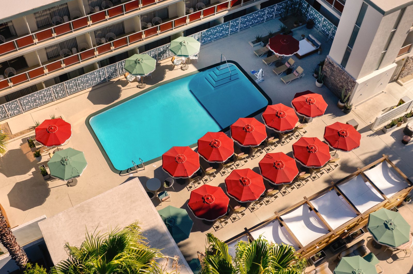 Royal Sun Palm Springs, the pool